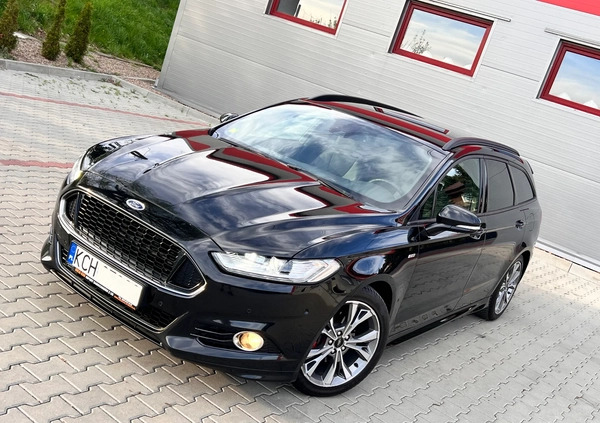 Ford Mondeo cena 68900 przebieg: 168463, rok produkcji 2019 z Jeziorany małe 631